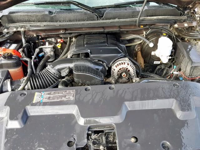 2GCEC13C381105477 - 2008 CHEVROLET SILVERADO BROWN photo 7
