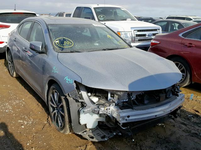 19UUB2F37JA004911 - 2018 ACURA TLX SILVER photo 1