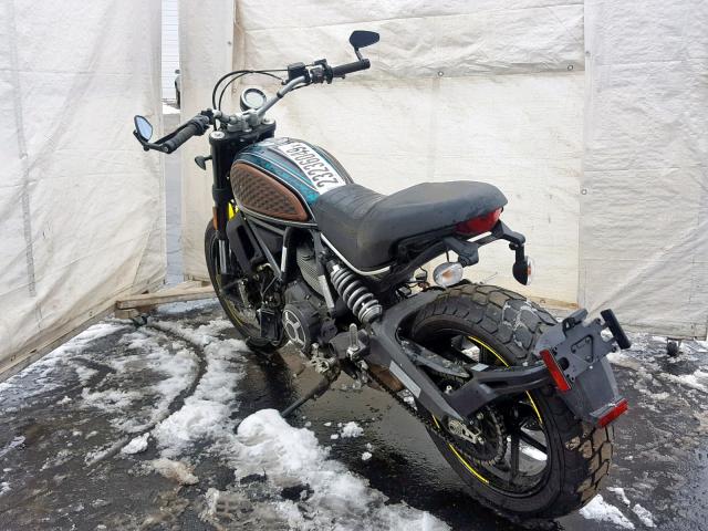 ML015ANM6FT004049 - 2015 DUCATI SCRAMBLER TWO TONE photo 3