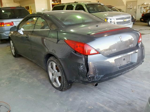 1G2ZH36N974192353 - 2007 PONTIAC G6 GT GRAY photo 3