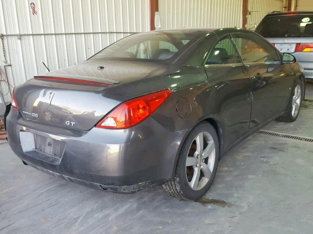 1G2ZH36N974192353 - 2007 PONTIAC G6 GT GRAY photo 4