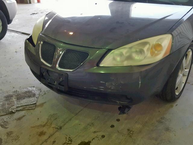 1G2ZH36N974192353 - 2007 PONTIAC G6 GT GRAY photo 9