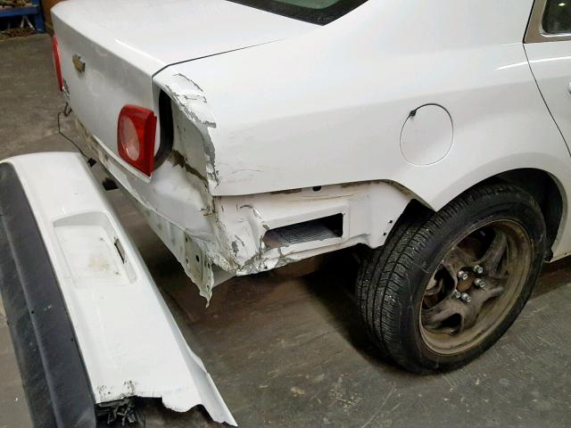 1G1ZA5EU6CF391310 - 2012 CHEVROLET MALIBU LS 白色 照片 9