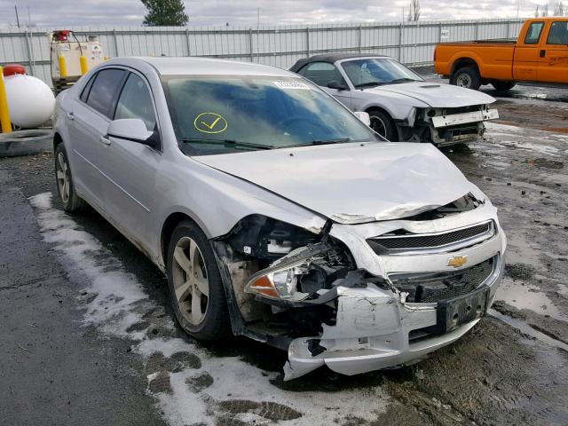 1G1ZC5E03CF392566 - 2012 CHEVROLET MALIBU 1LT SILVER photo 1
