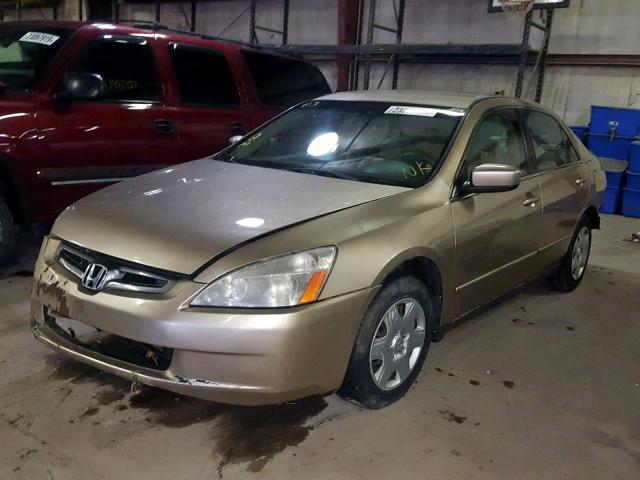 1HGCM56455A181625 - 2005 HONDA ACCORD LX GOLD photo 2