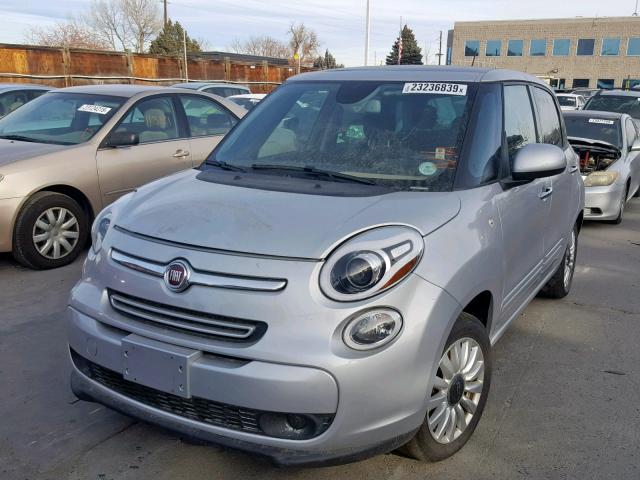 ZFBCFABH2EZ027694 - 2014 FIAT 500L EASY Gümüş foto 2
