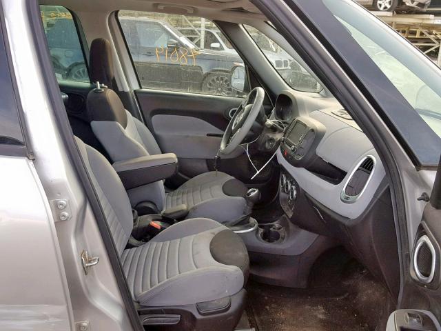 ZFBCFABH2EZ027694 - 2014 FIAT 500L EASY Gümüş foto 5