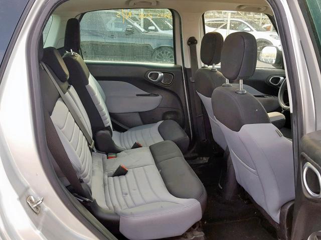 ZFBCFABH2EZ027694 - 2014 FIAT 500L EASY Gümüş foto 6