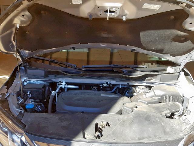 5FNRL6H71JB066787 - 2018 HONDA ODYSSEY EX SILVER photo 7