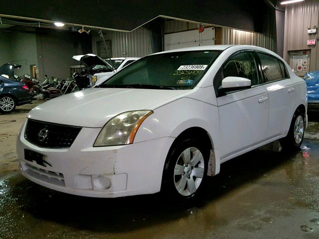 3N1AB61E39L681365 - 2009 NISSAN SENTRA 2.0 WHITE photo 2