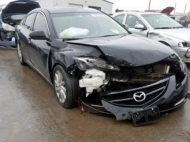 1YVHZ8DH2D5M05321 - 2013 MAZDA 6 TOURING BLACK photo 1