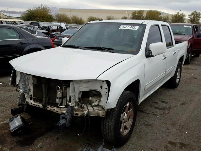 1GCDSCDE8A8147382 - 2010 CHEVROLET COLORADO L WHITE photo 2