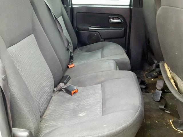 1GCDSCDE8A8147382 - 2010 CHEVROLET COLORADO L WHITE photo 6