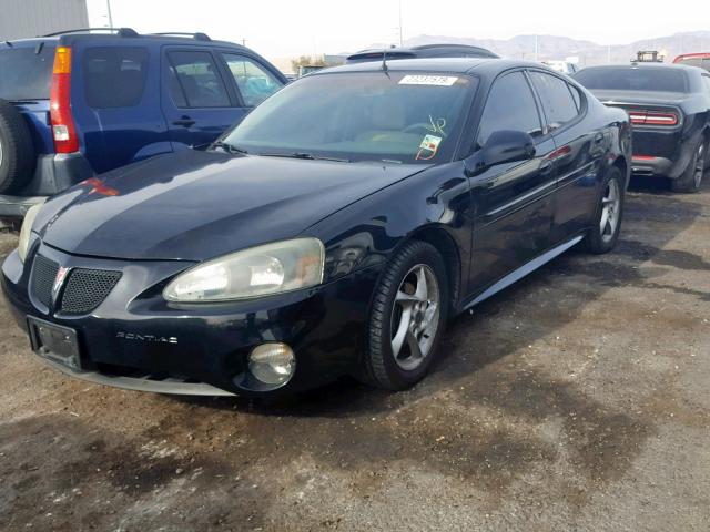 2G2WR524141150064 - 2004 PONTIAC GRAND PRIX BLACK photo 2