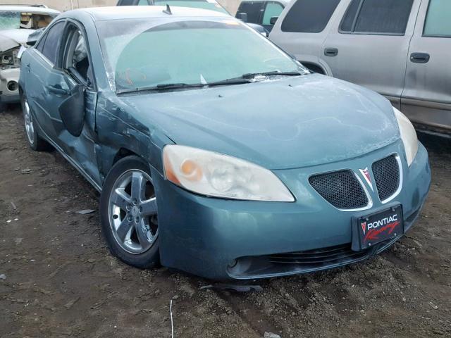 1G2ZH57N694125576 - 2009 PONTIAC G6 GT TEAL photo 1