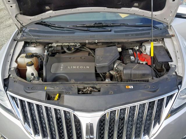 2LMDJ8JK8EBL01196 - 2014 LINCOLN MKX 银色 照片 7