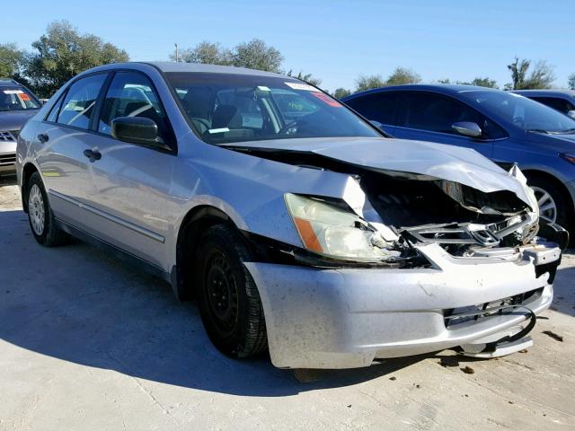 1HGCM56154A005484 - 2004 HONDA ACCORD DX SILVER photo 1