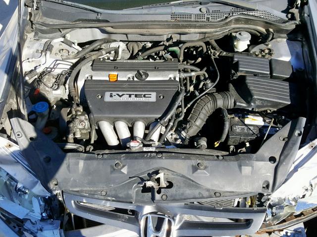 1HGCM56154A005484 - 2004 HONDA ACCORD DX SILVER photo 7