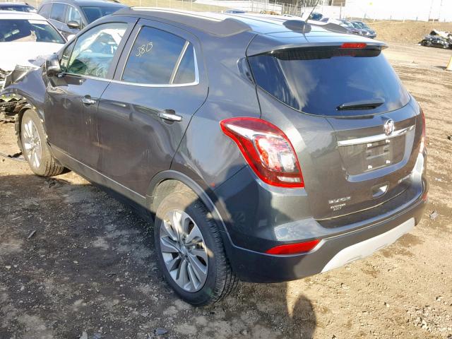 KL4CJASB9HB224280 - 2017 BUICK ENCORE PRE CHARCOAL photo 3