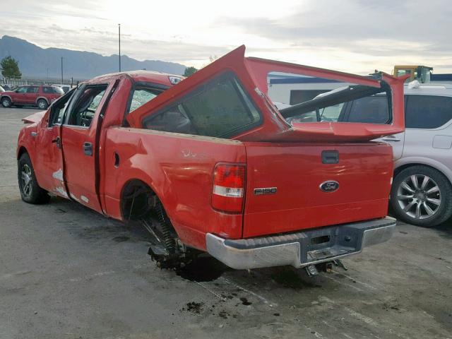 1FTPW14588FB13759 - 2008 FORD F150 SUPER RED photo 3