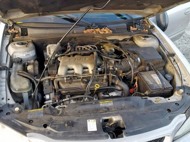 1G2NF52E43M535490 - 2003 PONTIAC GRAND AM S SILVER photo 7