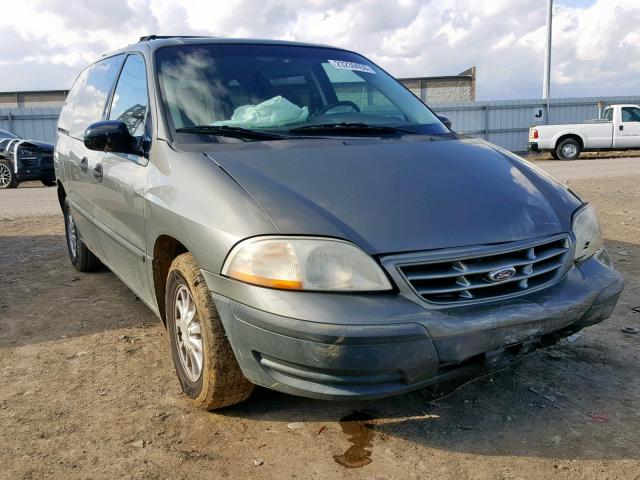 2FMZA5141YBB00679 - 2000 FORD WINDSTAR L GREEN photo 1