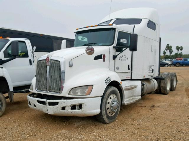 1XKAD49X3CJ306368 - 2012 KENWORTH CONSTRUCTI WHITE photo 2