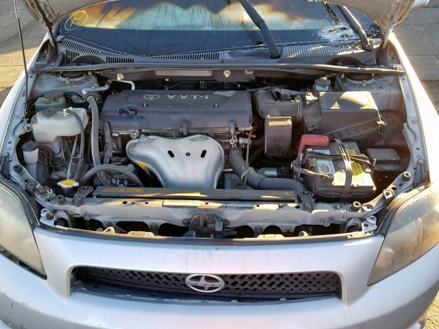 JTKDE3B73A0321197 - 2010 TOYOTA SCION TC 银色 照片 7