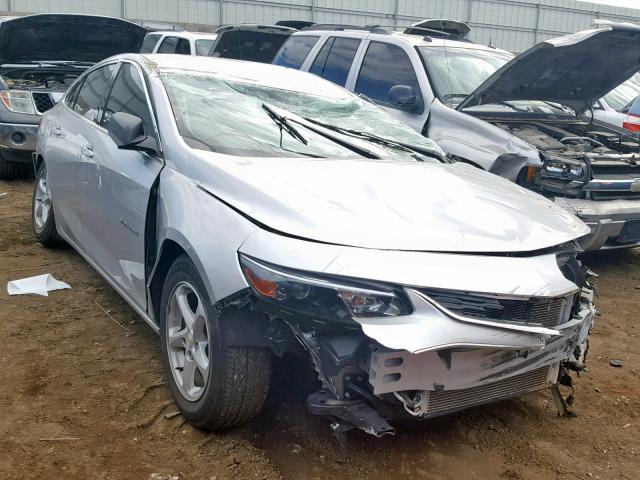 1G1ZB5ST3GF351359 - 2016 CHEVROLET MALIBU LS SILVER photo 1