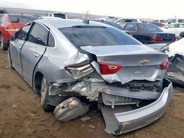 1G1ZB5ST3GF351359 - 2016 CHEVROLET MALIBU LS SILVER photo 3