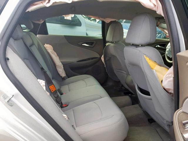 1G1ZB5ST3GF351359 - 2016 CHEVROLET MALIBU LS SILVER photo 6