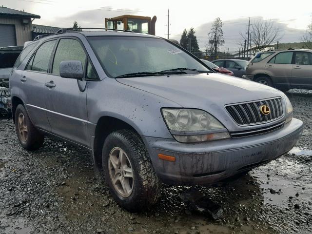 JTJHF10U710203041 - 2001 LEXUS RX 300 SILVER photo 1