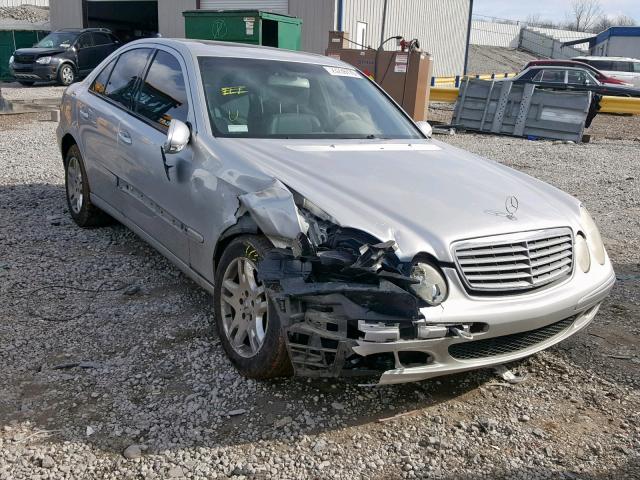 WDBUF65J63A299043 - 2003 MERCEDES-BENZ E 320 SILVER photo 1