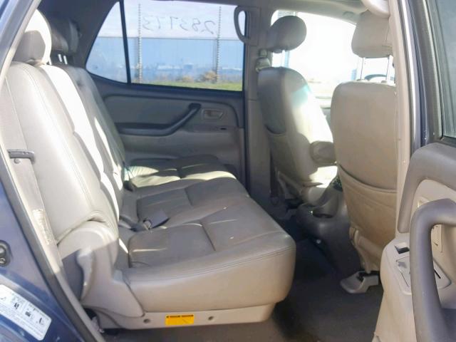 5TDBT44A92S105095 - 2002 TOYOTA SEQUOIA SR 蓝色 照片 6