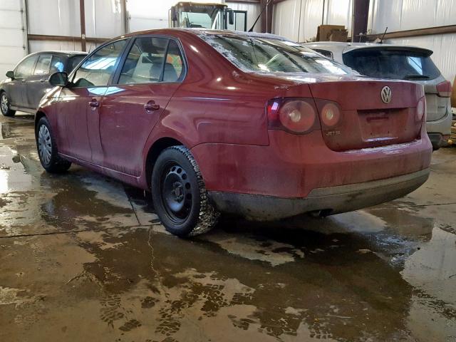 3VWGM31K78M047875 - 2008 VOLKSWAGEN JETTA 2.5L RED photo 3