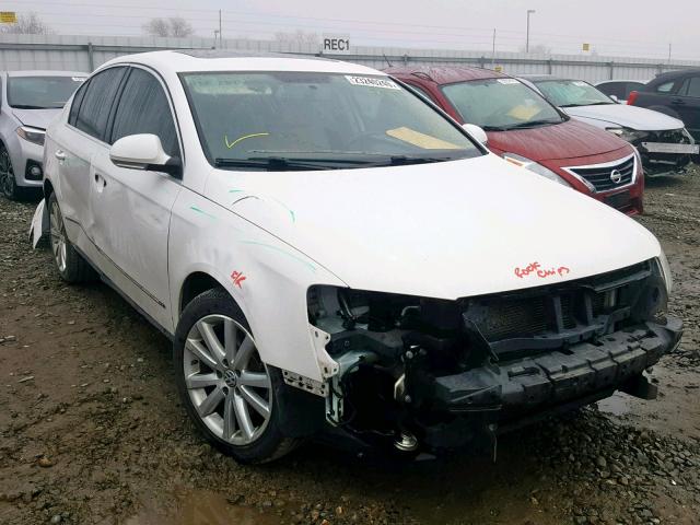 WVWJK7AN1AE160393 - 2010 VOLKSWAGEN PASSAT KOM WHITE photo 1