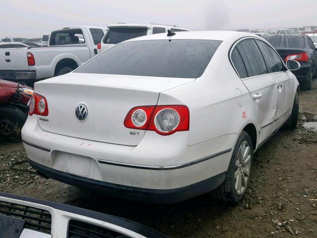 WVWJK7AN1AE160393 - 2010 VOLKSWAGEN PASSAT KOM WHITE photo 4