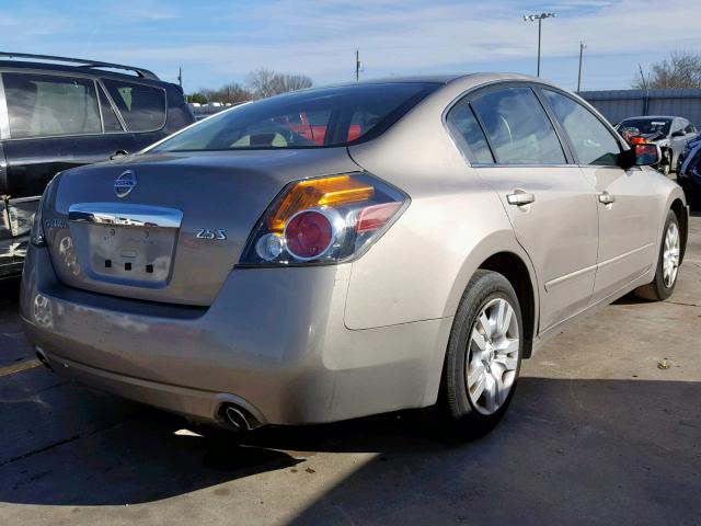 1N4AL2AP8CN516560 - 2012 NISSAN ALTIMA BAS TAN photo 4