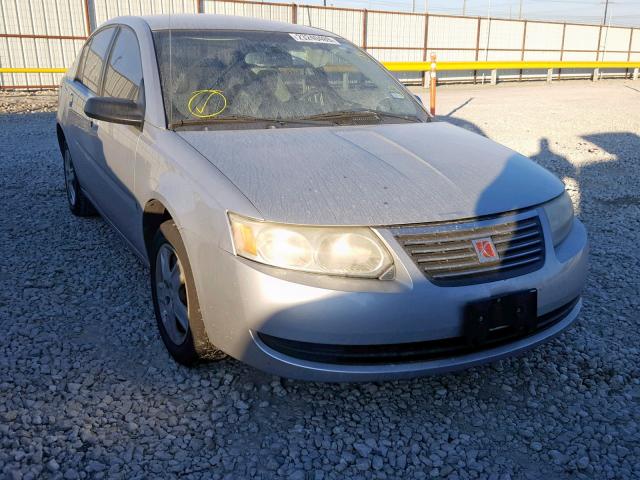 1G8AJ55FX6Z160431 - 2006 SATURN ION LEVEL SILVER photo 1
