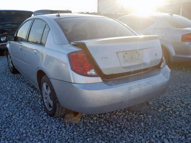 1G8AJ55FX6Z160431 - 2006 SATURN ION LEVEL SILVER photo 3