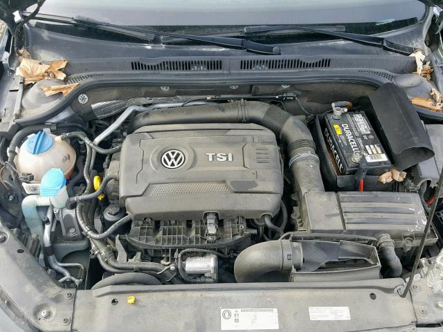 3VWD17AJ4FM215558 - 2015 VOLKSWAGEN JETTA SE GRAY photo 7