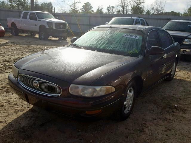 1G4HP54K714210754 - 2001 BUICK LESABRE CU BROWN photo 2