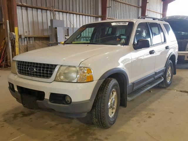 1FMZU63K63UB89385 - 2003 FORD EXPLORER X WHITE photo 2