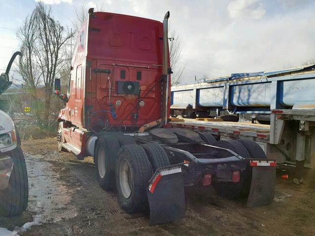 1FUJGLBG5BSAW5814 - 2011 FREIGHTLINER CASCADIA 1 RED photo 3