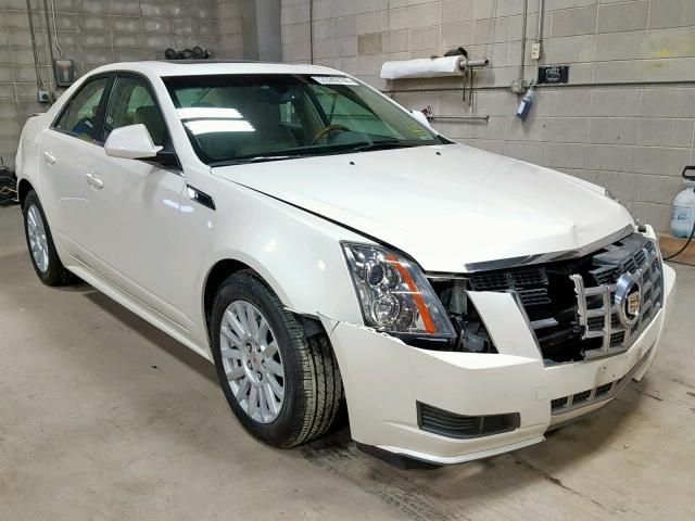 1G6DG5E5XD0173693 - 2013 CADILLAC CTS LUXURY WHITE photo 1