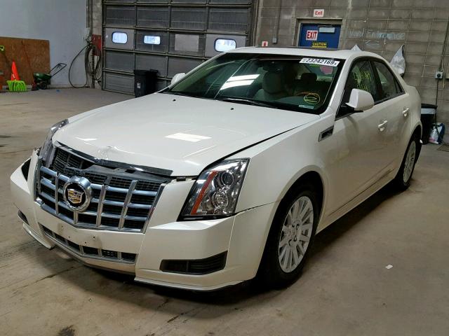 1G6DG5E5XD0173693 - 2013 CADILLAC CTS LUXURY WHITE photo 2