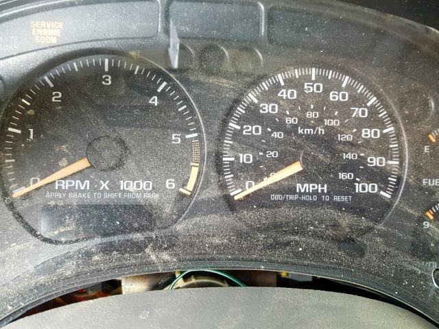 1GNCS13W02K150086 - 2002 CHEVROLET BLAZER BLUE photo 8