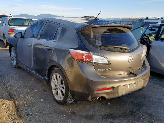 JM1BL1K60B1462353 - 2011 MAZDA 3 S GRAY photo 3