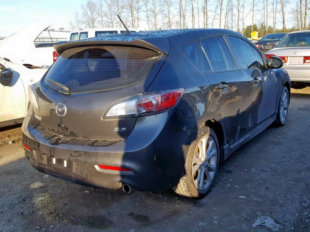 JM1BL1K60B1462353 - 2011 MAZDA 3 S GRAY photo 4