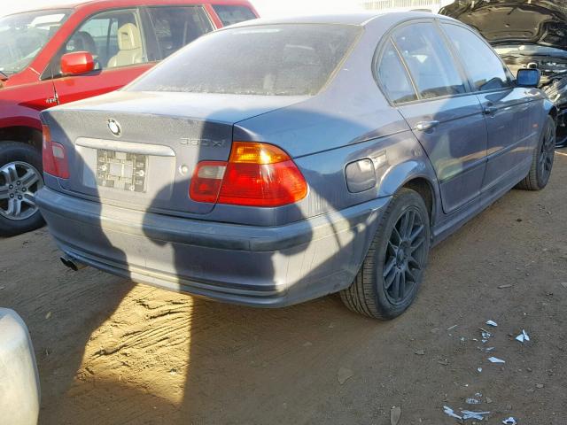 WBAAV53491JS97151 - 2001 BMW 330 I BLUE photo 4